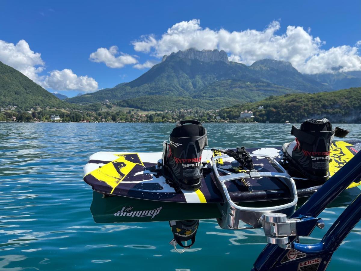 Entre Lac d'Annecy et montagnes, golf et parapente à pieds Talloires Exterior foto
