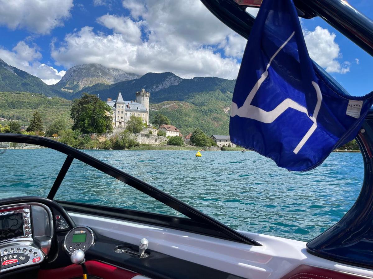 Entre Lac d'Annecy et montagnes, golf et parapente à pieds Talloires Exterior foto